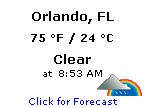 Click for Orlando, Florida Forecast